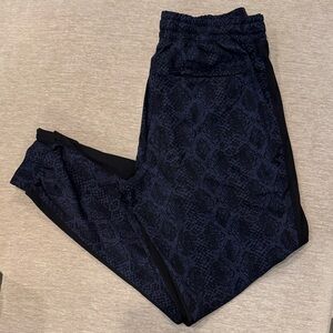 Athleta Black and Navy Joggers